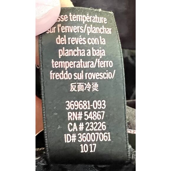 Victoria's Secret Luxury Artisan Robes Women Sz XS / Small Black Velvet Sheer - Picture 10 of 13